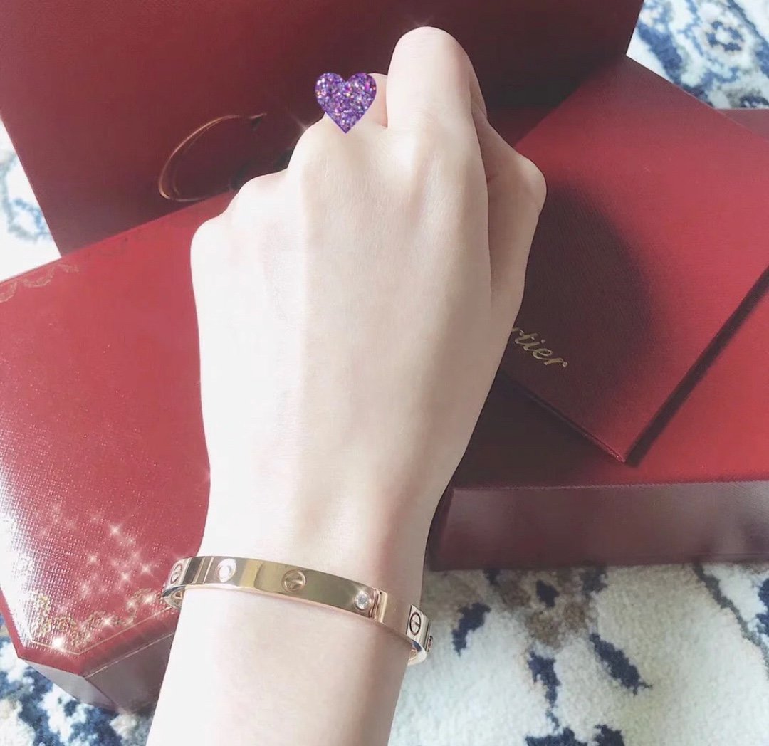 Classic 4-diamond Love Bracelet lbcase
