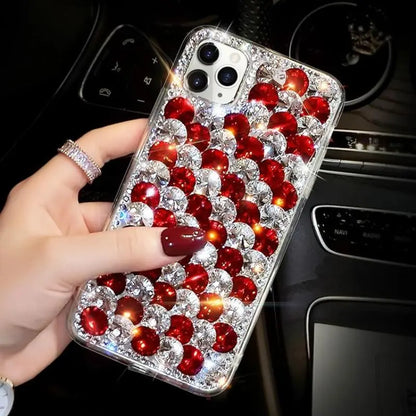 Shiny rhinestone phone case for iphone lbcase