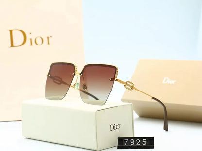 4 COLORS Half Frame SUNGLASSES lbcase