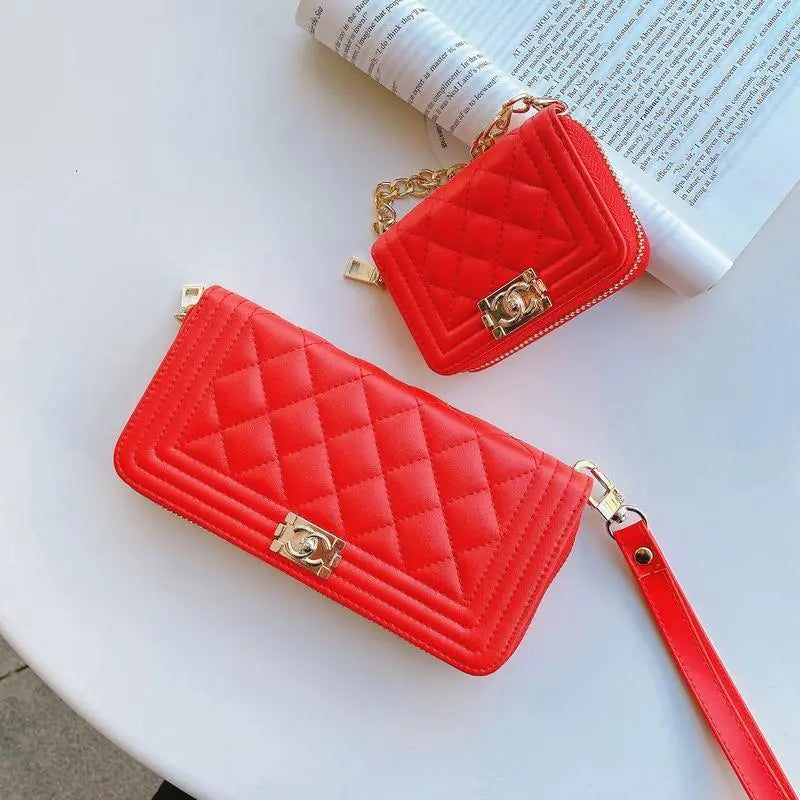 FASHION MULTIFUNCTIONAL WALLET CASE + EARPHONE BOX lbcase