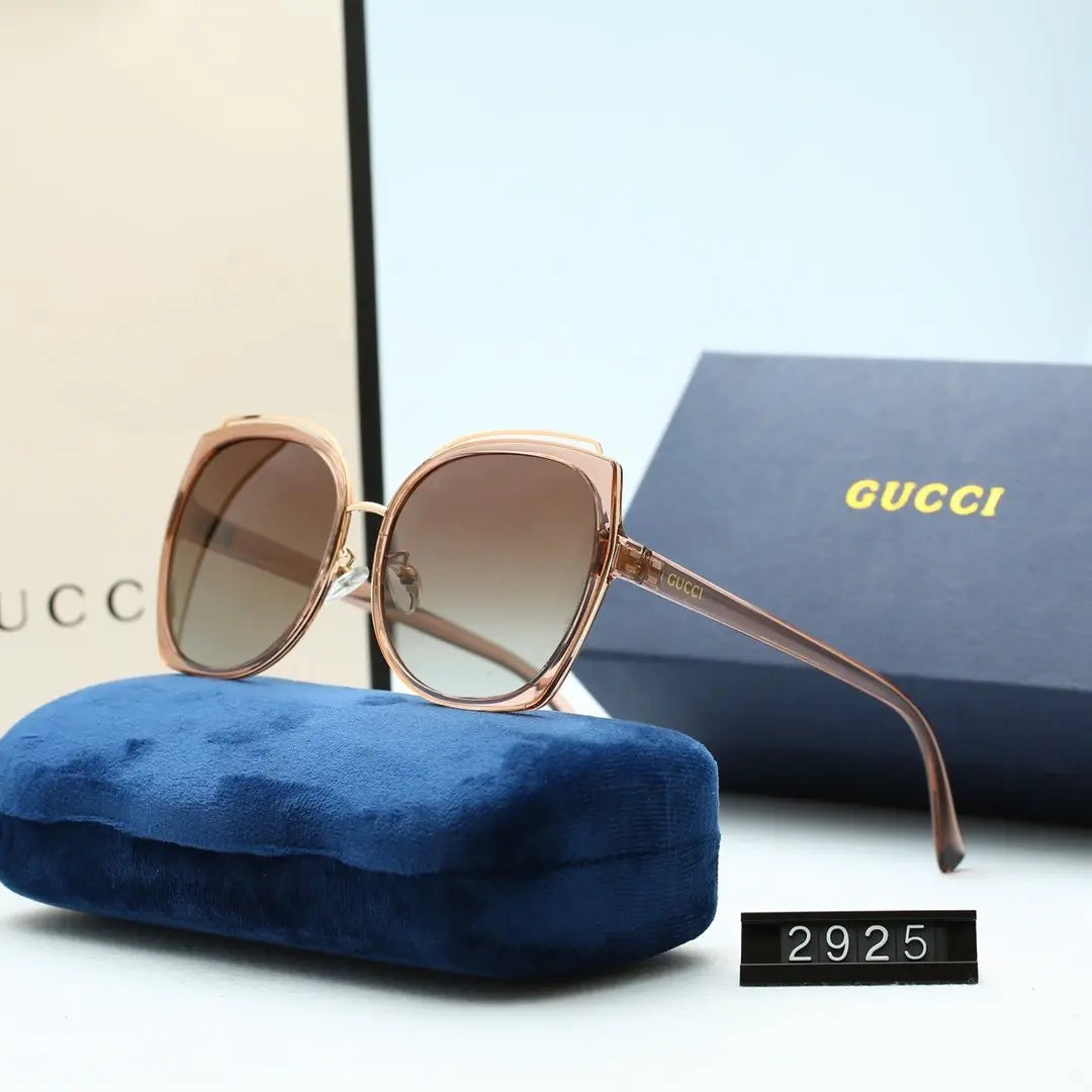 5 COLORS CAT EYE SUNGLASSES lbcase