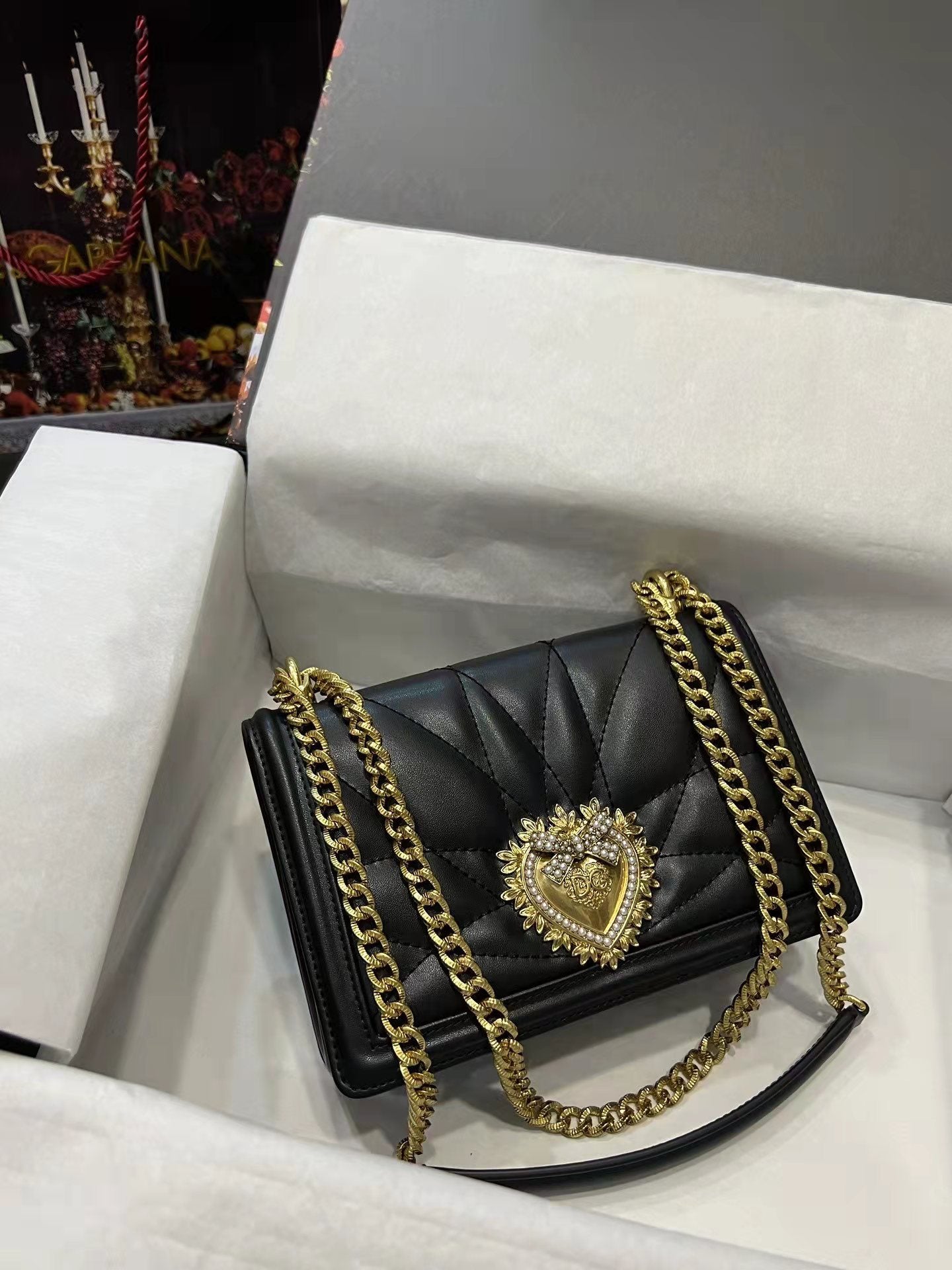 High Quality Butterfly Pearl Dolce & Gabbana Bag lbcase
