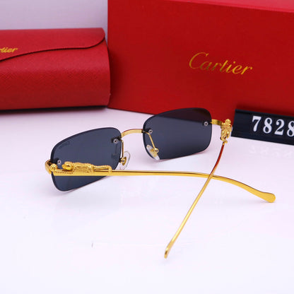 2022 New Ladies Fashion Classic Rmless Sunglasses lbcase