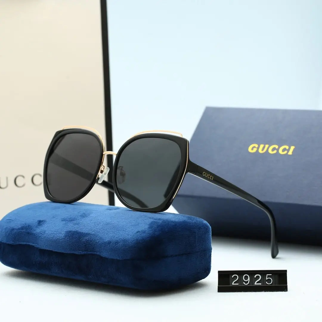 5 COLORS CAT EYE SUNGLASSES lbcase