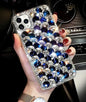 Shiny rhinestone phone case for iphone lbcase