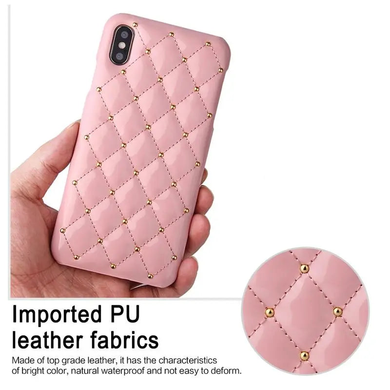 Fashion Sheepskin Vintage Chic Stylish Cover lbcase
