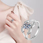 High-end luxury 2022 new super flash elegant French ring lbcase