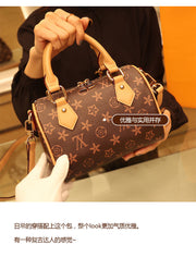 2022 new leather reading pillow handbag
