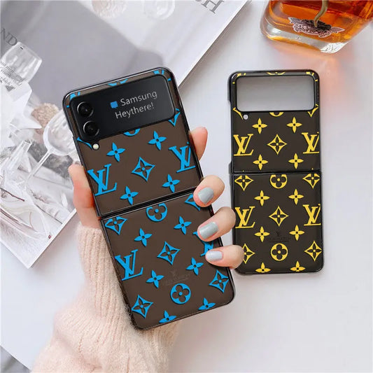 Samsung Z flip3 leather shell lbcase