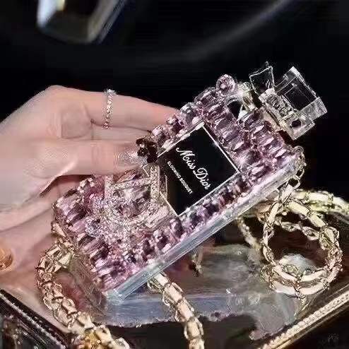 Luxurious Diamond Perfume Bottle Case lbcase