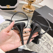 2023 catwalk style double C chain sandals -S40