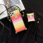 Square gradient color phone case and Airpods case lbcase