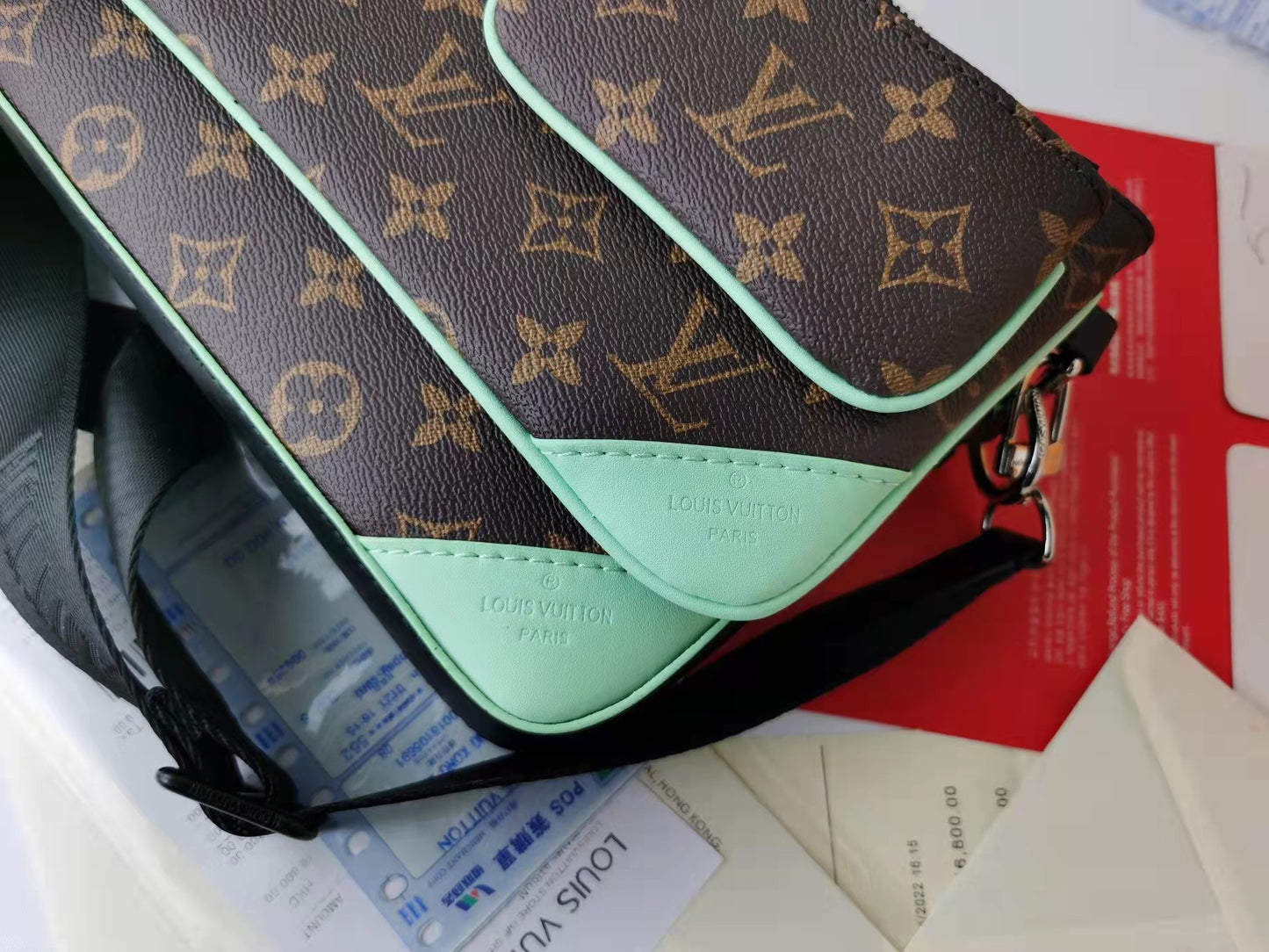 Three-in-one old flower bag lbcase