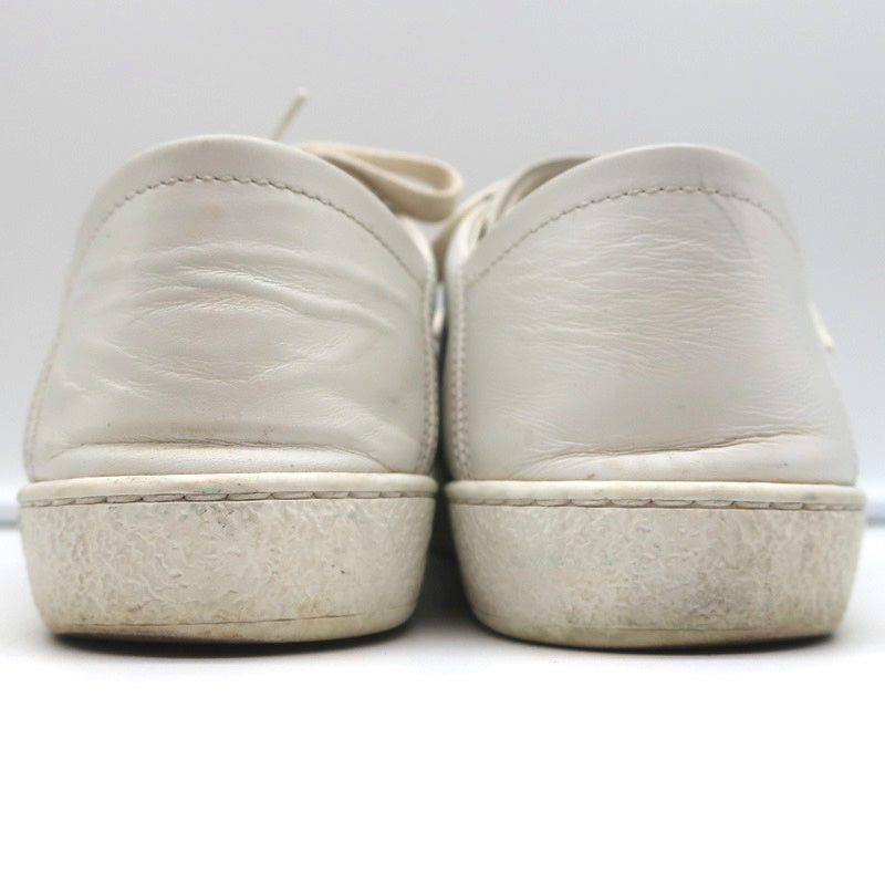 Gucci Ace Bees & Stars Embroidered Sneakers White Leather Size 35.5