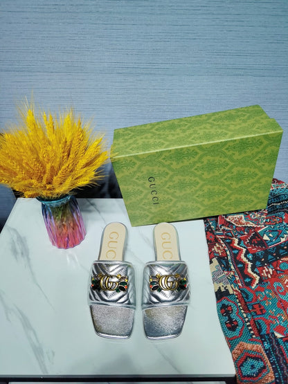 2023 GG flat sandals - S11
