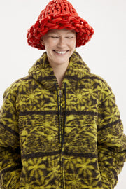 Core Jacket Wool Yellow