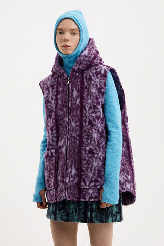 Core Vest Wool Purple