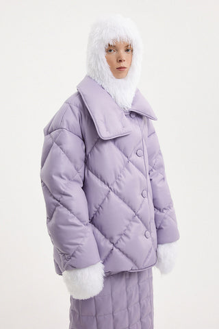 Queen Leather Lilac