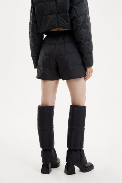 Down Shorts Micro Black