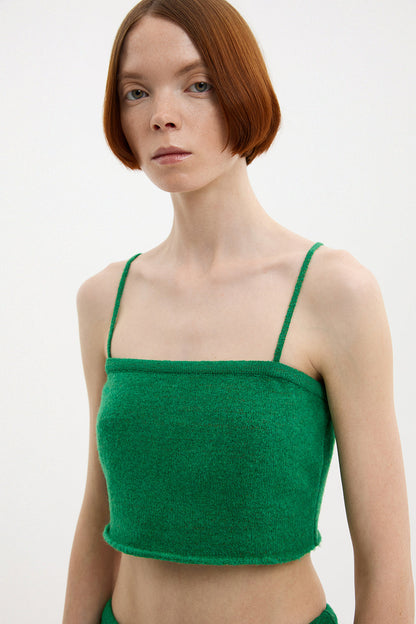 Flannel Top Green