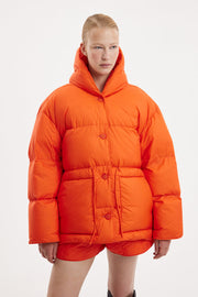Cosy Michlin Jacket Micro Brick Orange