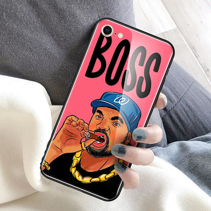 Personality Print Tempered Glass Case lbcase