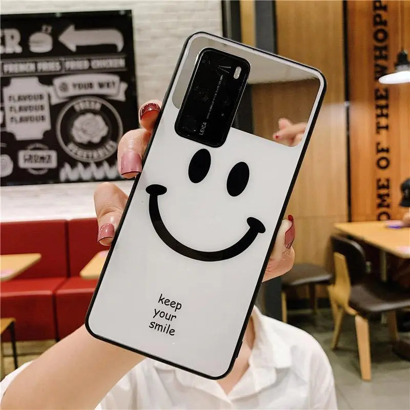 Smiley Mirror Case lbcase