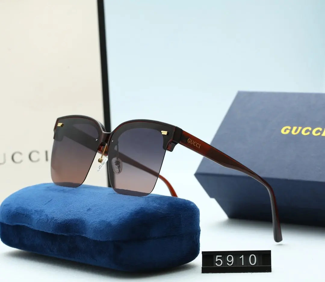 4 COLORS WOMEN OUTDOOR DRIVING BEACH SUNGLASSES lbcase