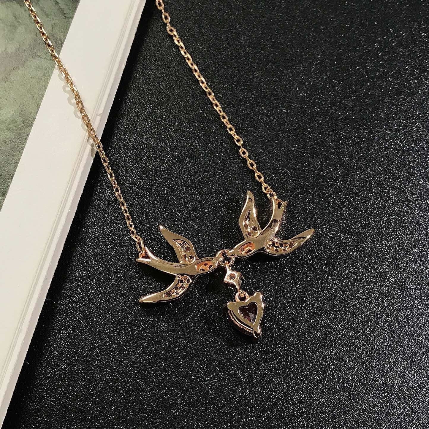 Fashion Lady Amethyst Necklace lbcase