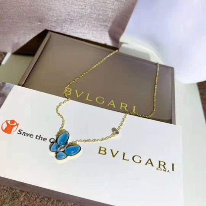 Cat's Eye Butterfly Necklace lbcase