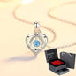 95 sterling silver necklace pendant for women's love lbcase