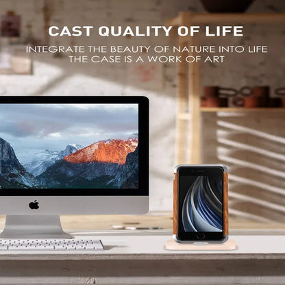 Aluminum Metal Wood Bumper Case lbcase