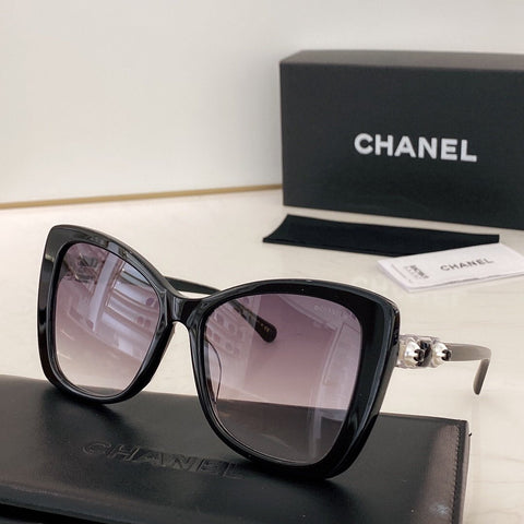 5 COLORS OCEAN METAL HOLLOWING SUNGLASSES
