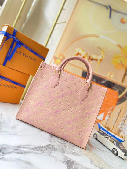 Large capacity PINK handbag lbcase