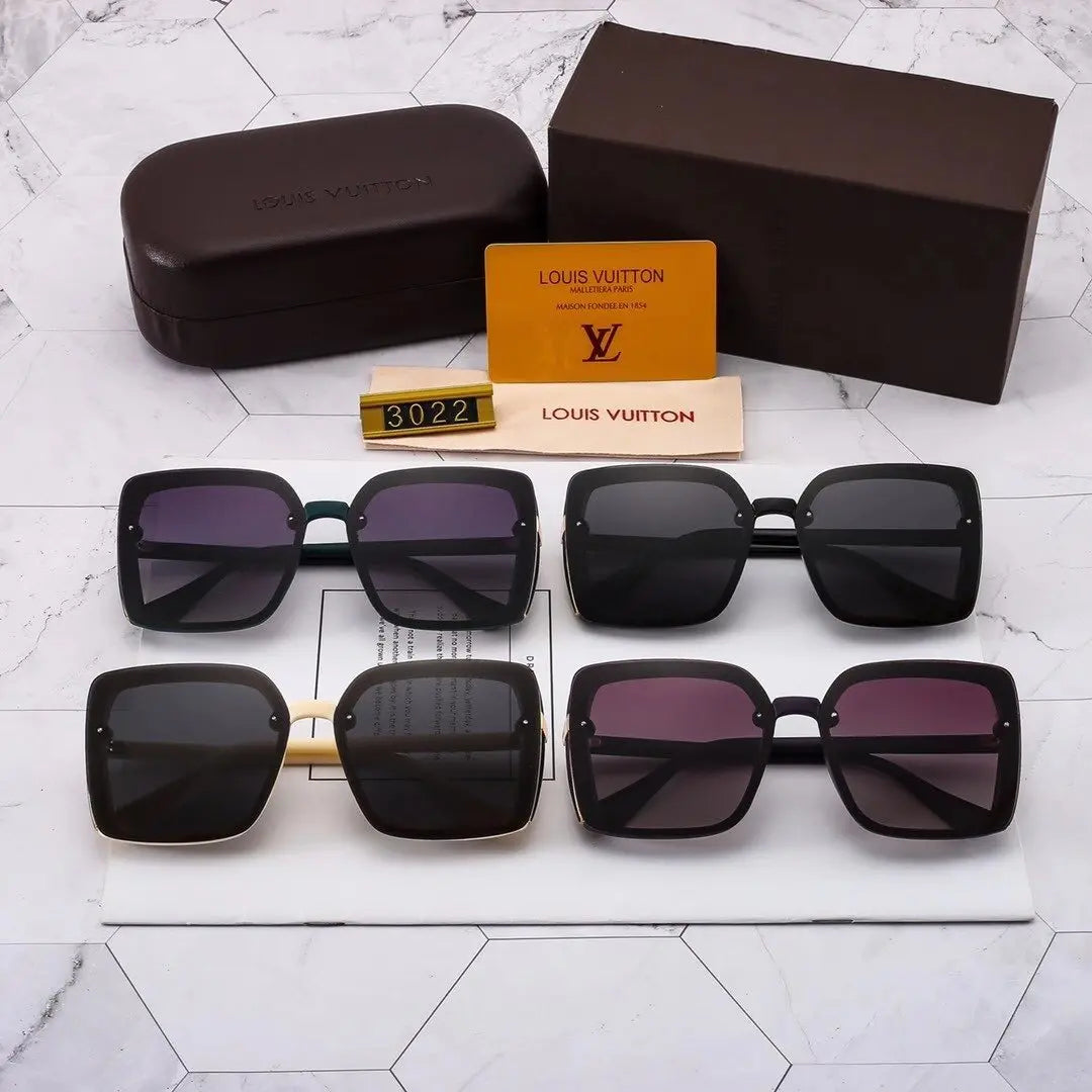 4 COLORS WOMEN OUTDOOR DRIVING SUNGLASSES lbcase