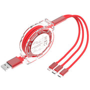 3 in 1 Data Line  Type-c Mobile