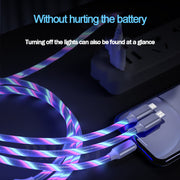 3 in 1 USB Illuminated Charging Cable