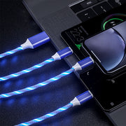 3 in 1 USB Illuminated Charging Cable
