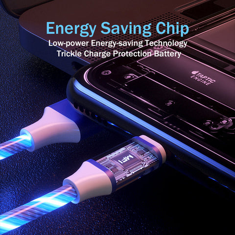 3 in 1 USB Illuminated Charging Cable
