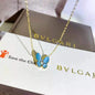 Cat's Eye Butterfly Necklace lbcase