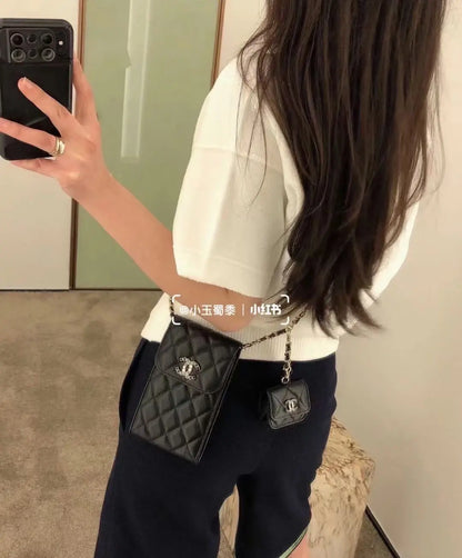 Fashion Phone bag and airpods case set lbcase