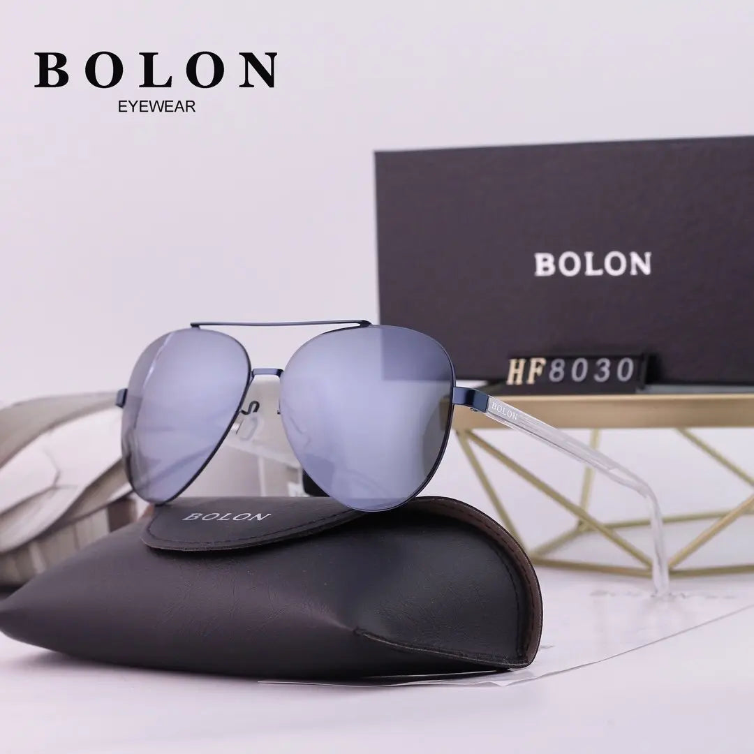 4 COLORS CLASSICS DOUBLE BRIDGE SUNGLASSES lbcase