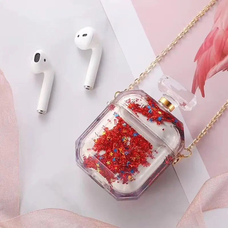 Quicksand perfume bottle headset cover lbcase