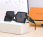 5 COLORS LARGE SIZE SQUARE OUTDOOR DRIVING SUNGLASSES lbcase