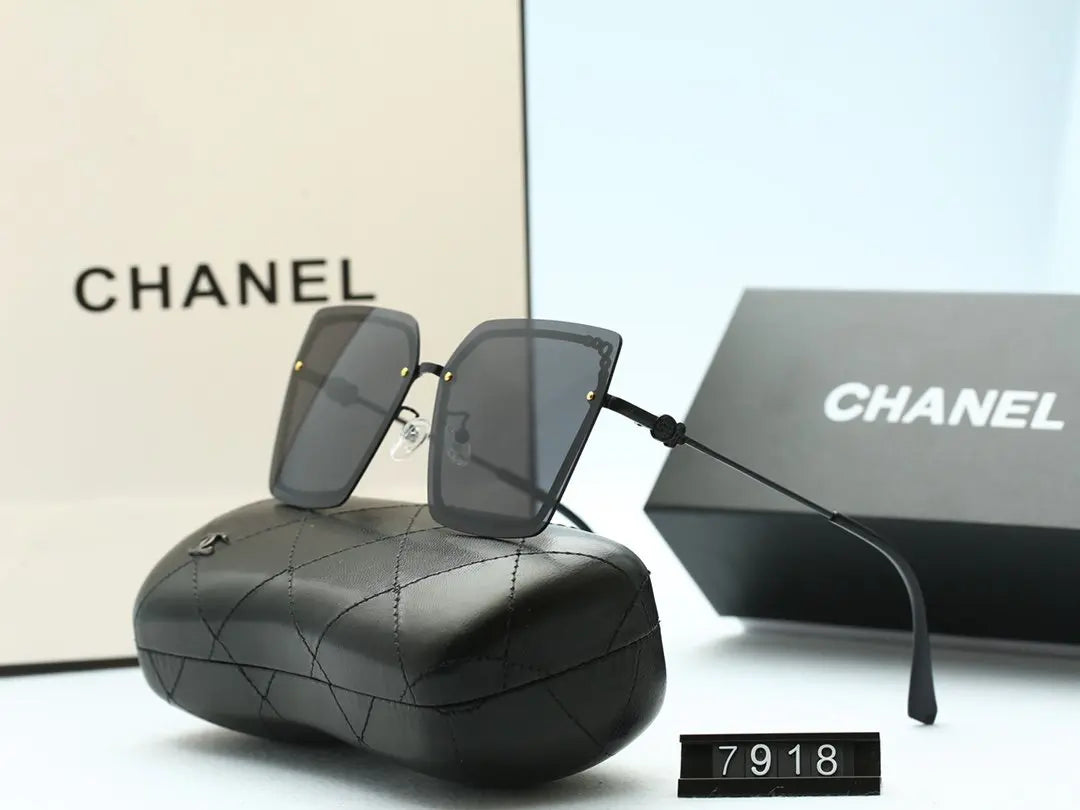 5 COLORS WOMEN FASHION POLYGON SUNGLASSES lbcase
