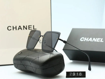 5 COLORS WOMEN FASHION POLYGON SUNGLASSES lbcase