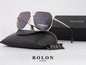 5 COLORS CLASSIC DOUBLE BRIDGE POLARIZED SUNGLASSES lbcase