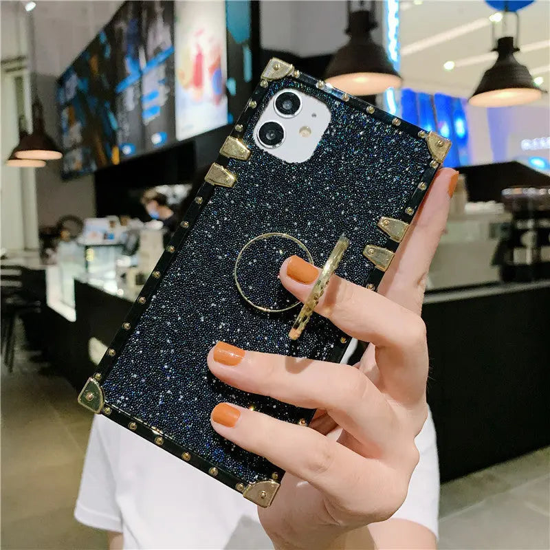 Bling Glitter Square Case lbcase