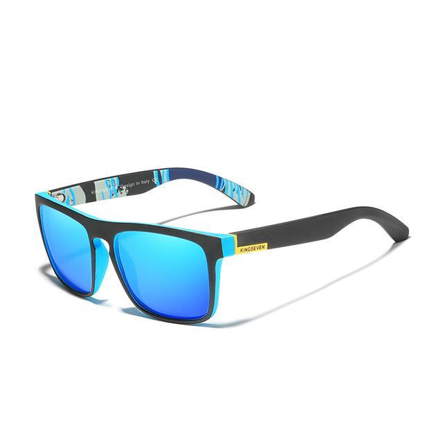Frame Mirror Lens Sunglasses Polarized Men‘s Glasses Outdoor Sports Male Eyewear Original Accessories lbcase