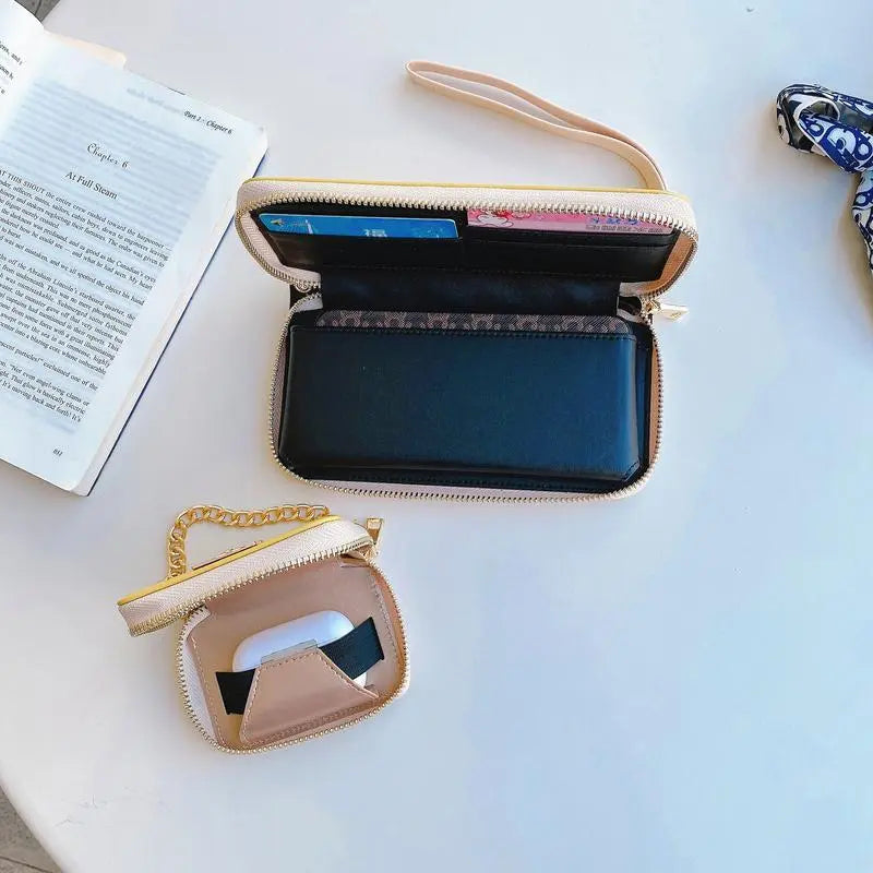 FASHION MULTIFUNCTIONAL WALLET CASE + EARPHONE BOX lbcase